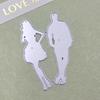 Laid-back Young Men and Women Design Style Metal Cutting Die Stencil for DIY Scrapbooking Album Photo Embossing Paper Card Craft Decor