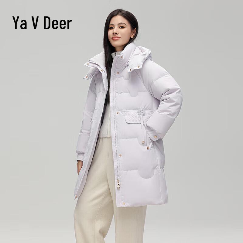 

Женская длинная зимняя куртка Yalu с 90% утиного пуха и съемным капюшоном M