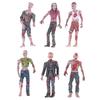 6 Pcs Walking Corpses Model Terror Zombies Kids Children Action Figure Toys Doll