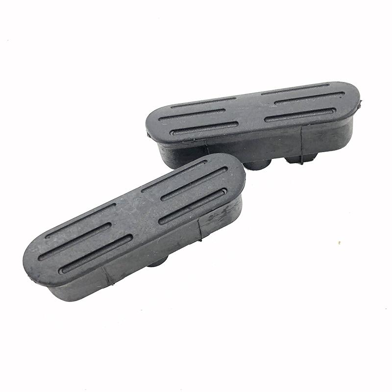 Front Footrest Foot Peg Footpegs Plate Rubber Cover For BMW R1200GS R1200 GS 2005-2013/ F650GS 2001-2007/ R1100GS Motorcycle