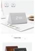 Voice-Activated Wooden Office Silent Multifunctional Digital Clock with Temperature Display and Student Alarm
