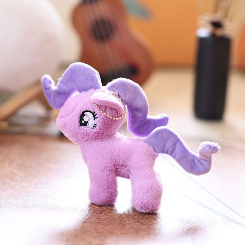 Little Pony My Friendship Is Magic Plush Keychain Fabric Kids Room Decor Doll