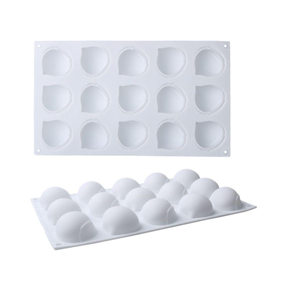 3D Design Chestnut Mousse Mold 15 Cavity Bakeware Mold Stylish Cake Decorating Tools  Pudding