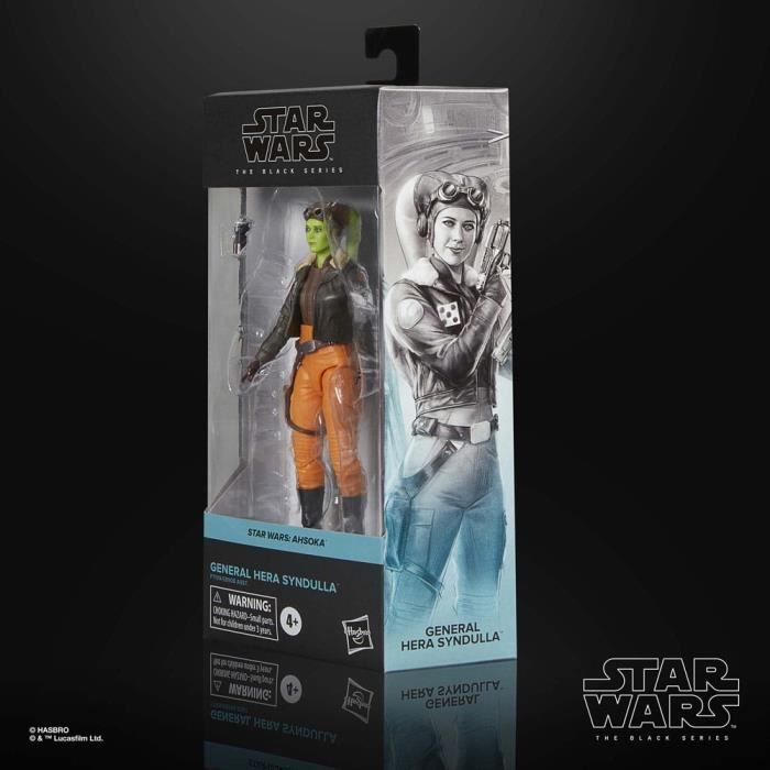 Figurine - HASBRO - Générale Hera Syndulla - Star Wars - Noir - Mixte - Action Figures