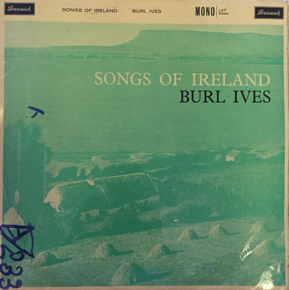 

LP Record BURL IVES - Songs Of Ireland LAT8344 Brunswick 1960 UK Folk Used
