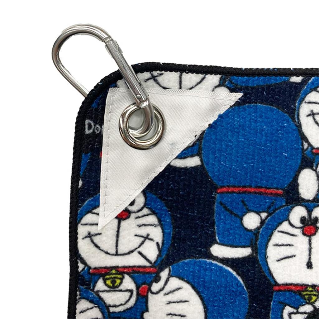Marushin Golf Towel Doraemon Doraemon Colors Cool Doraemon Club Towel Ball Towel Microfiber with Carabiner Absorbent Character 2905004500 I'm