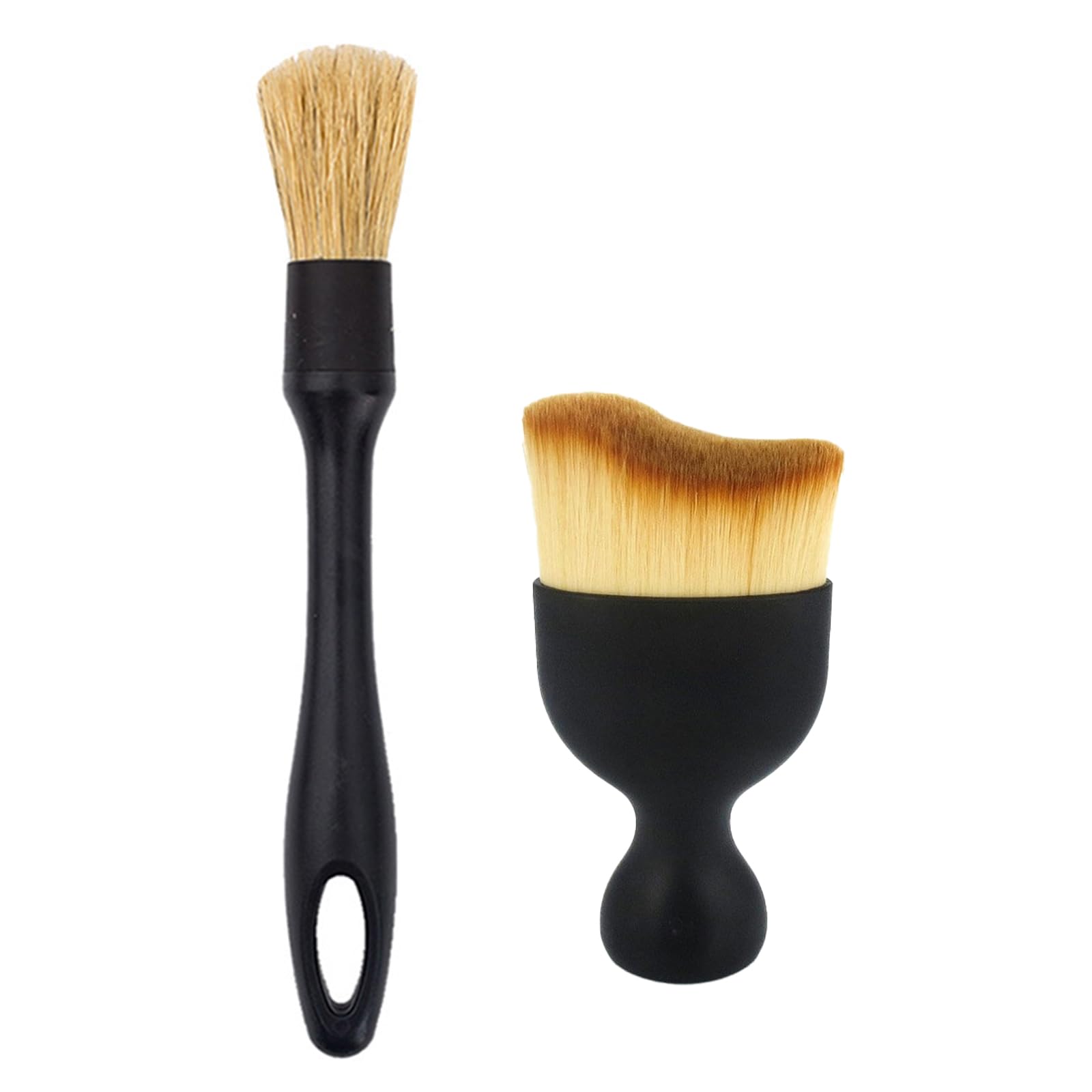 

Премиального качества щетка для мытья автомобиля, детализирующая щетка из щетины кабана для очистки колесных арок, смесь мягкой и жесткой щетины, не царапающая поверхность, включает удобное хранилище для