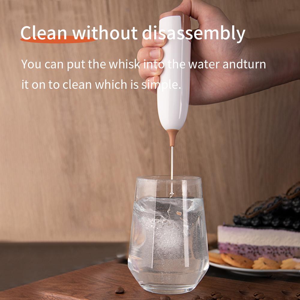 Электрический мини-венчик для взбивания молока и белков — фото 11