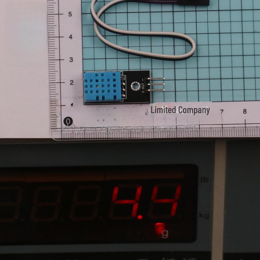 Modul senzor DHT11 pentru temperatură și umiditate (include linie DuPont)