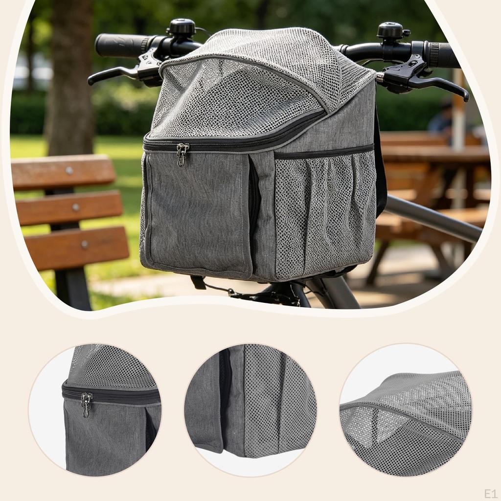 Basket for Dogs, Pet Carrier Backpack, Multifunctional, Quick Installation.
