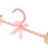 Beaded Clothes Hangers, Bowknot , Decorative Hangers for Kids Baby