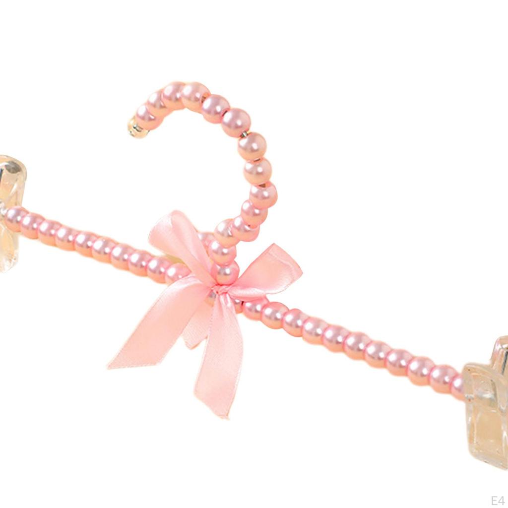 Beaded Clothes Hangers, Bowknot , Decorative Hangers for Kids Baby