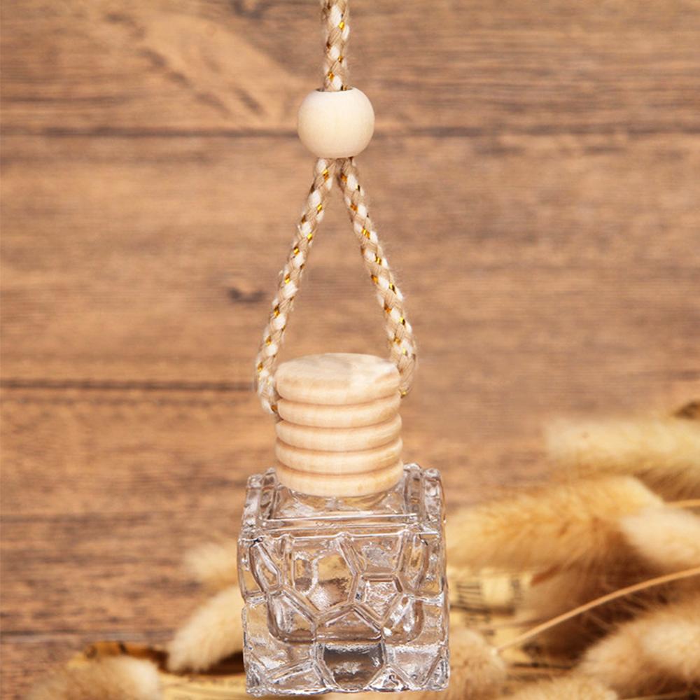1PC Car Fragrance Bottle Air Freshener Car Perfume Bottle Empty Hanging