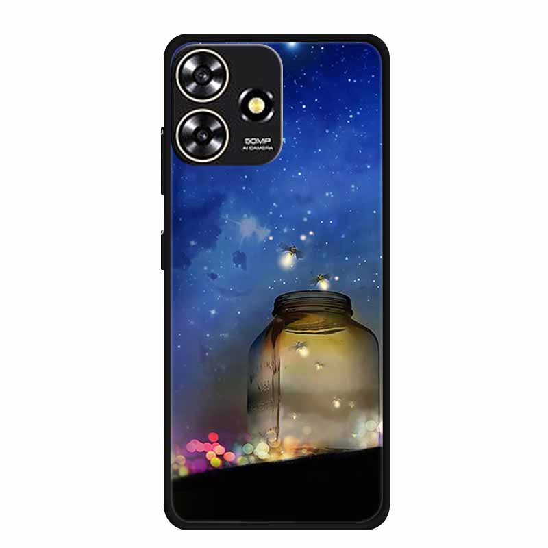 Cool Silicone Cover for ZTE Blade V50 Design 4G Case Printed Fashion Soft Back Cover for Blade V50Design Case Protective Shells