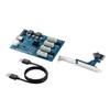 Multiple GPU Adapter Card ASM1184e Main Control For Mining And Rendering With PCIE Slots Support