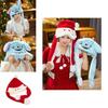 Whimsical Christmas Santa Monster Hat With Fun Inflatable Design For Festive Holiday Atmosphere