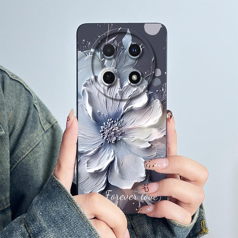 Für Huawei Nova 12i 4G Handyhülle Abdeckung Weiches Silikon Süß Bemalte Schale Cartoon Funda Süß Bedruckte Schutzhülle Coque