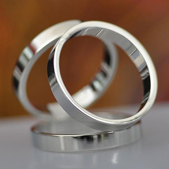 Mote Rose gullbelagt trio skjerf ring silke skjerf spenne klips lysbilde smykker