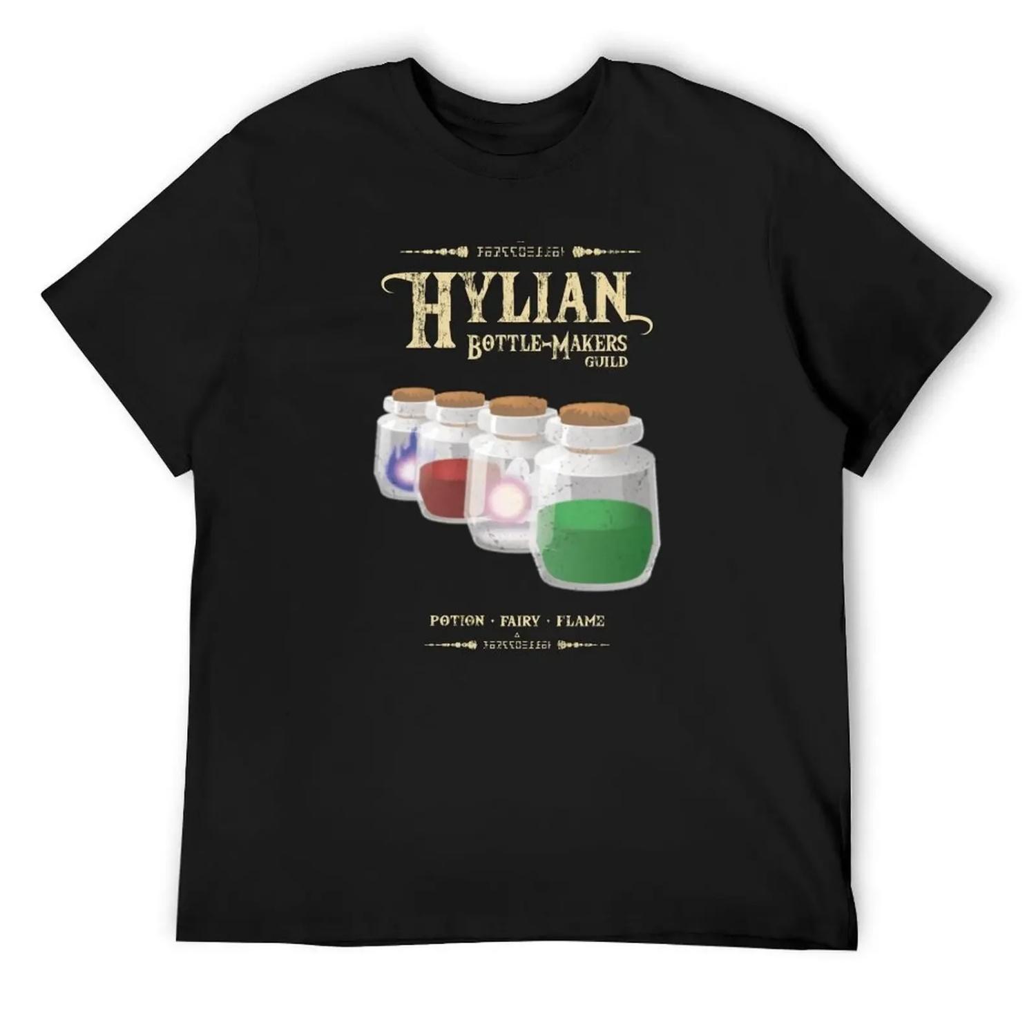

Hylian Bottle-Makers Guild T-Shirt affliction shirts graphics graphic tee shirt sublime outfits for men XXXXXL чорний