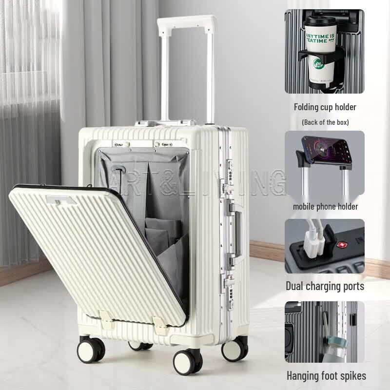 ART&LIVING Business Front-Opening Luggage