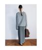 Diaepeocheo Aperture Boxy Knit Top Gray (Ta6251A043)