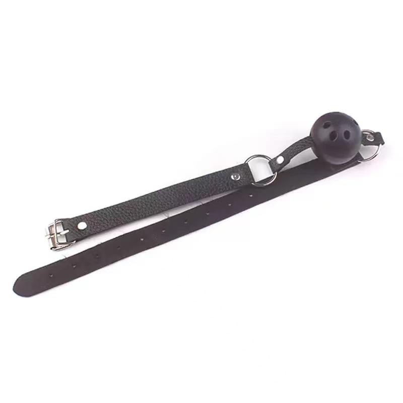 SM Slave Mouth Gags  Mouth Restraint Silicone Balls Couple Erotic Games Sex Toys Adjustable Sexy Adult Female Mouth Balls