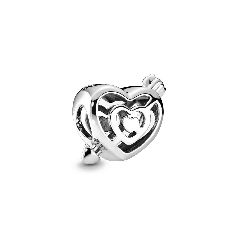 New Red And Green Hearts Charm Fit Original Bracelet Shining Bead Diy Women Jewelry Giftcopper Trinket Jewelry Party Gift