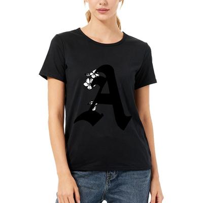 European Size Women'S T-Shirt | Simple Hen Art Bold Outlines Set Printed Short Sleeve Round Neck Tee | Fashionable Casual All Season
