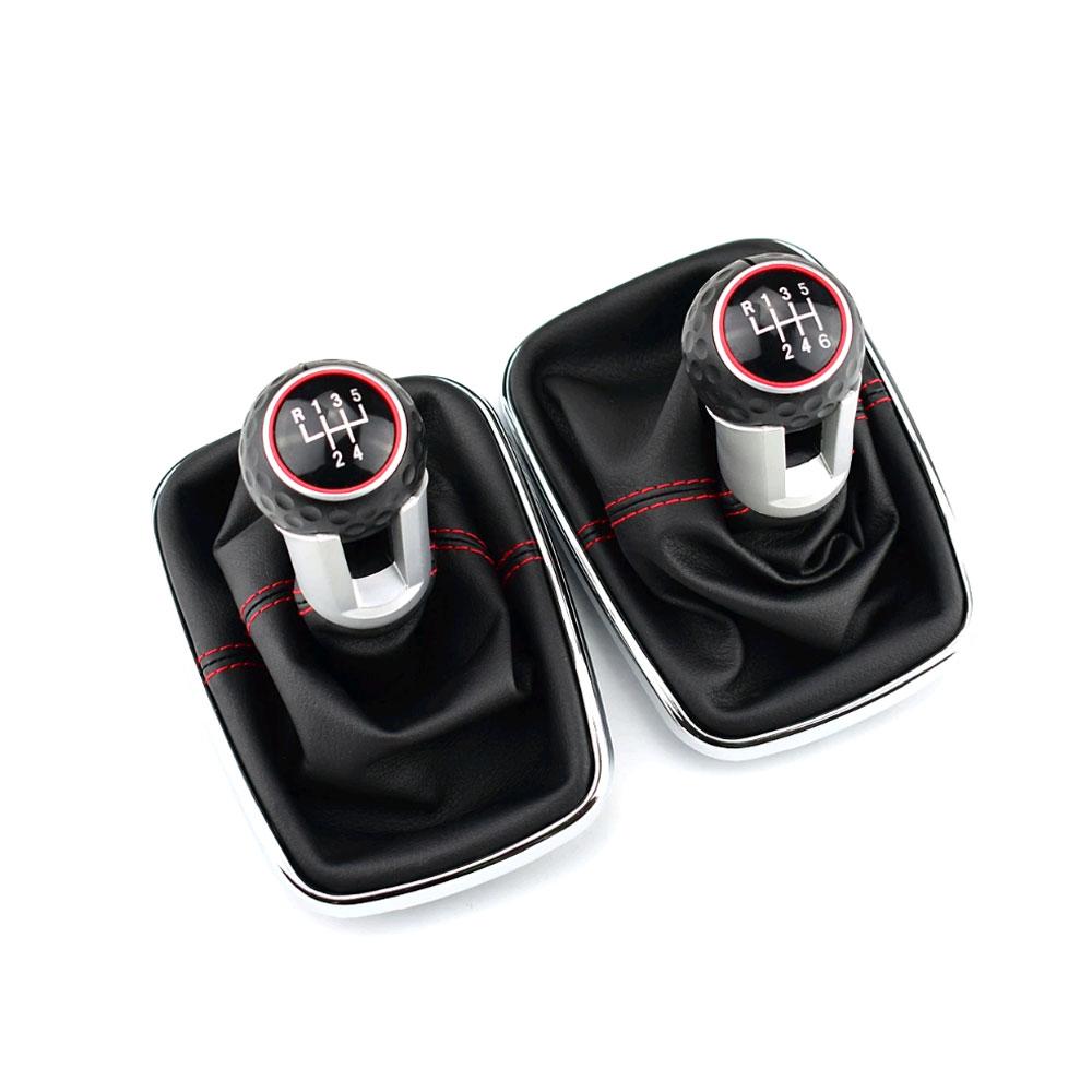 Pommeau de levier de vitesse de voiture 5/6 vitesses, poignée de levier de changement de vitesse pour Volkswagen VW Golf 4 IV MK4 GTI R32 Bora Jetta 1999 – 2004