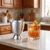 6 OZ/180 ML Eggs-Shaped Measuring Cup Stainless Steel Drink Spirit Jigger Measure Jiggers  Baking