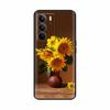 Für Realme C75 4G Hülle Niedliche Herzblumen Bemaltes TPU Cover Weiche Dünne Handyhülle Für Oppo Realme C75 C 75 Fundas Coque Bumper
