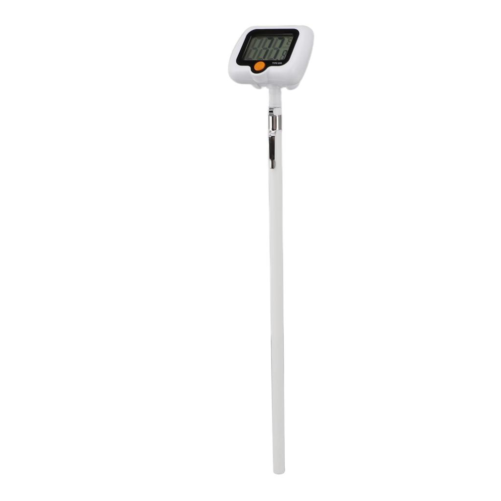 Digital Candy Thermometer with Pot Clip Stainless Steel Oil Thermometer with 180 Degree Rotating