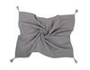 Muslin Baby Blanket with Tassels - Anthracite