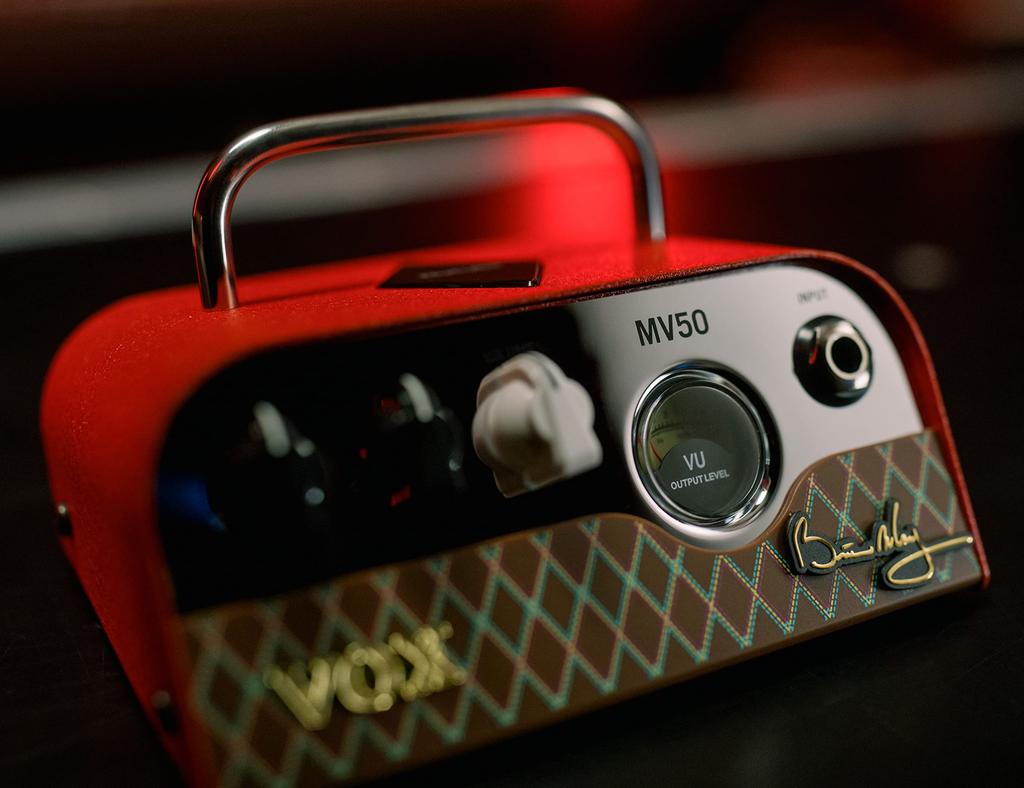 VOX Nutube-equipped ultra-compact guitar head amplifier MV50 Brian May signature amplifier MV50-BM