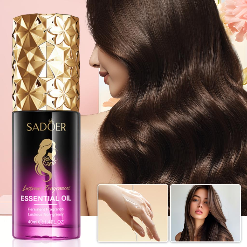 Fragrance Repair Hair Oil Smooth Nourishing Conditioner Long Lasting Scent Argan Oil Treatment for Damaged Hair