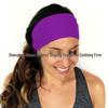 European & American Street Style Double-Layer Solid Color Print Headband A7300