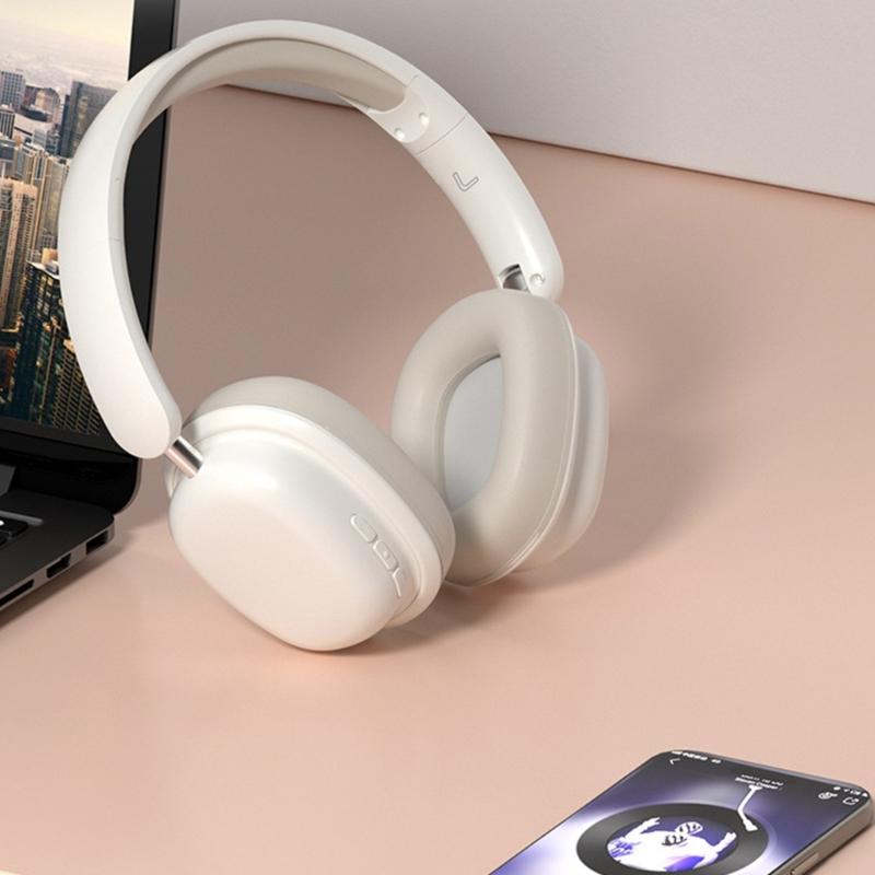 Bluetooth-compatible 5.3 Gamings Headsets Gamers Wireless Headphones With Noise Cancelling Microphones Earphone