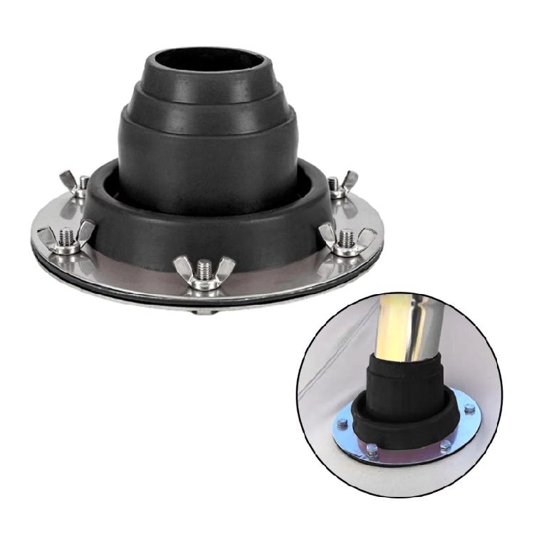 Botte de cheminée de tente résistante à la chaleur pour trou de cuisinière, Flash de toit pour tuyau de poêle, pour garages et abris