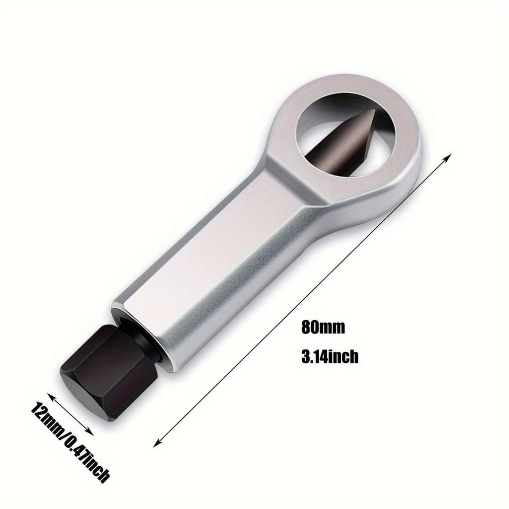 Metal Nut Splitter Tool Heavy Duty, Rusty Nut Separator for Removing Broken and Damaged Nuts Manual Pressure Tools