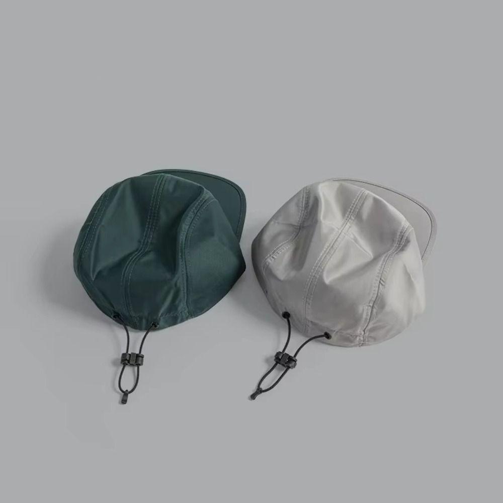 Adjustable Baseball Cap Drawstring Design Snapback Hats Fashion Sunshade Cap  Unisex