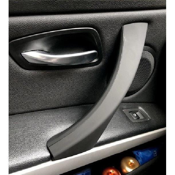 Black Rear Left Car Door Handle Interior Fits 2004-2012 BMW E90/E91/E92 3-Series