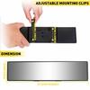 New Interior Rear View Mirror For Honda Accord Civic CR-V Odyssey Fit Clear Safe