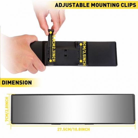 New Interior Rear View Mirror For Honda Accord Civic CR-V Odyssey Fit Clear Safe