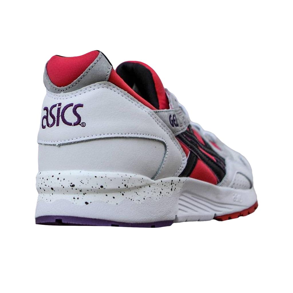 Asics Gel Lyte 5 White Poppy Red Men Sneakers Black H613Y-2590