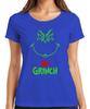 Mr Grinch Christmas Funny Xmas Gift Grinchfan Retro Ladies Tshirt