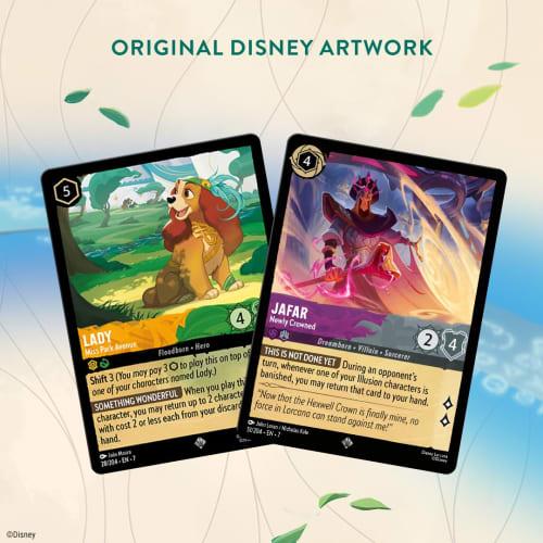 Ravensburger Disney Lorcania TCG: The Island of Arcasia Single Booster Pack (12 Cards) | Collectible Trading Cards | Perfect for Disney Fans and TCG P