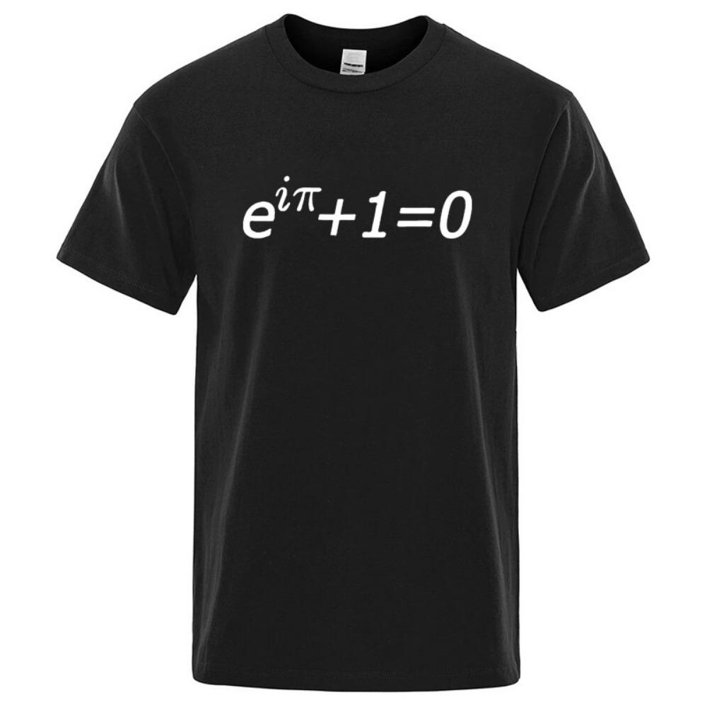 

Men s High-quality T-shirt, Made of Pure Cotton Fabric, with Interesting Mathematical Design, Summer Casual Men s T-shirt, Men s Hip-hop Top S