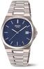 BOCCIA TITANIUM Men's All-Titanium Watch, Hypoallergenic, Silver/Navy, 3657-02, German-Made, 2023SS, Authentic Japanese Product