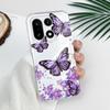 Sky Butterfly Transparent Phone Case For Oneplus 15 13T 13R 12 12R 11R 10R 10 Pro 9RT Nord 2 5 CE2 CE5 5G Soft TPU Cover