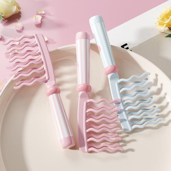 Curly Hair Wide Tooth Comb Curls Detangling Comb with Double Row Wavy Tooth Anti-static Home Salon Wavy Thick Long Hair Styling Comb